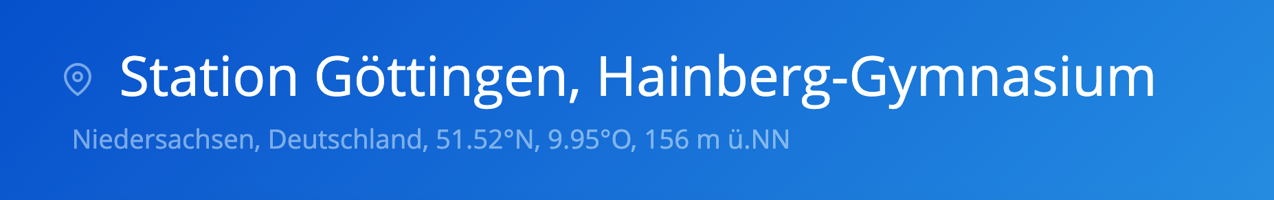 Bild zur Wetterstation